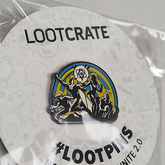 Loot Crate Unite 2.0 November 2017 #LootPins Collectible Enamel Pin - Picture 3 of 4